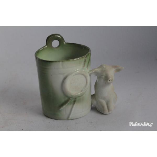 Cochon porcelaine Porte cure dents