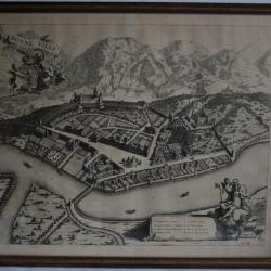 Carte Bonneville Savoie Johannes DE RAM