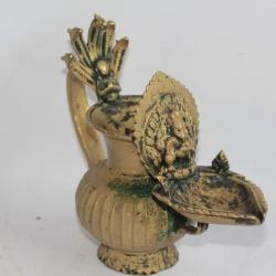 Lampe à huile rituelle Ganesh Népal Sukunda