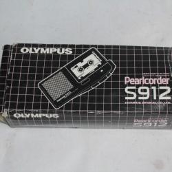 Dictaphone à microcassette Olympus Pearlcorder S912