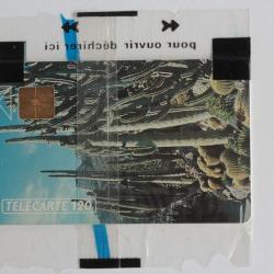 Télécarte à puce Monaco MF17 Jardin exotique NSB 1991