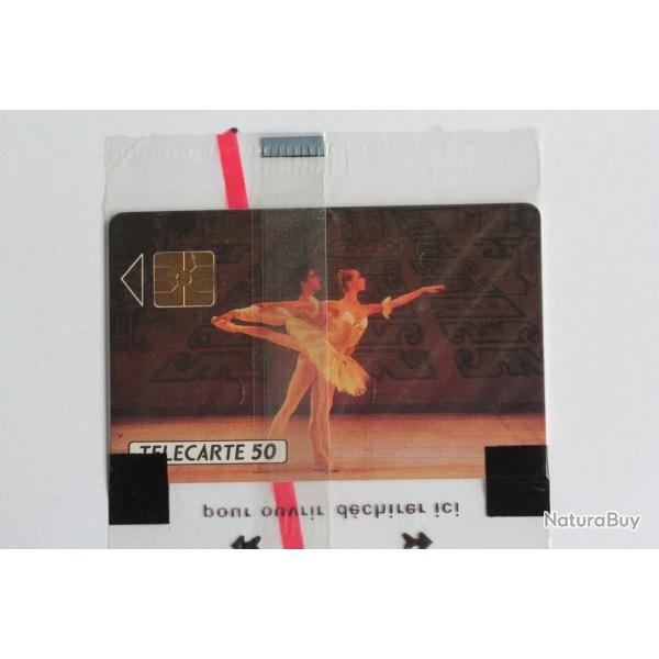 Tlcarte  puce Monaco MF8 Ballets de Monte-Carlo NSB 1990