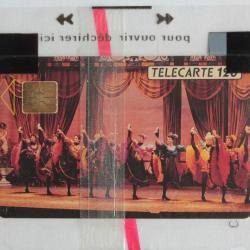 Télécarte à puce Monaco MF11 French Cancan NSB 1990