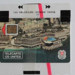 Télécarte à puce Monaco MF5 Palais des Congrès SC4on NSB 1990