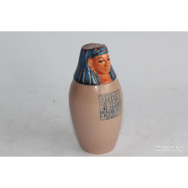 Salire porcelaine vase canope Pharaon