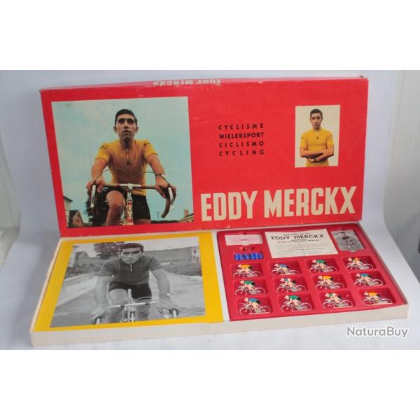 Jeu Eddy Merckx Cycling Gameboard 1970 Tour de France Cyclisme Vlo