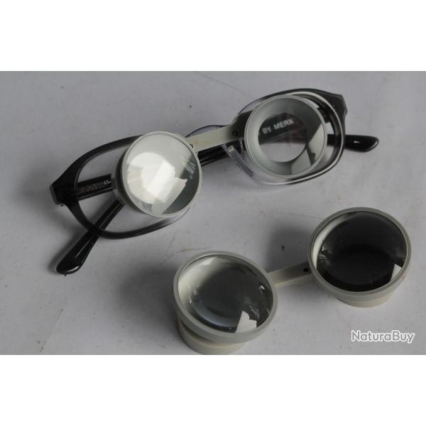 Lunettes Loupe binoculaire Merx bijoutier dentiste