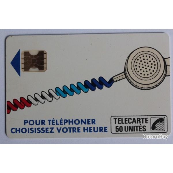 Tlcarte  puce France Cordon blanc Ko58 SC4ob impression dcentre