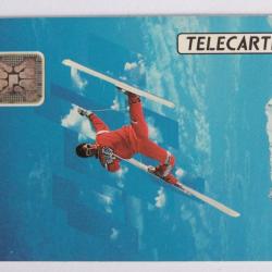 Télécarte à puce France Ski acrobatique 50U 1991