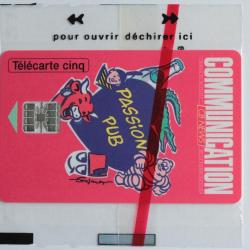 Télécarte à puce France Cinq Unités CB News Communication 1993 NSB