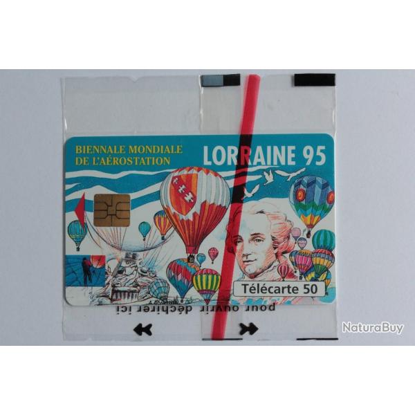 Tlcarte  puce France Lorraine 95 F566 NSB