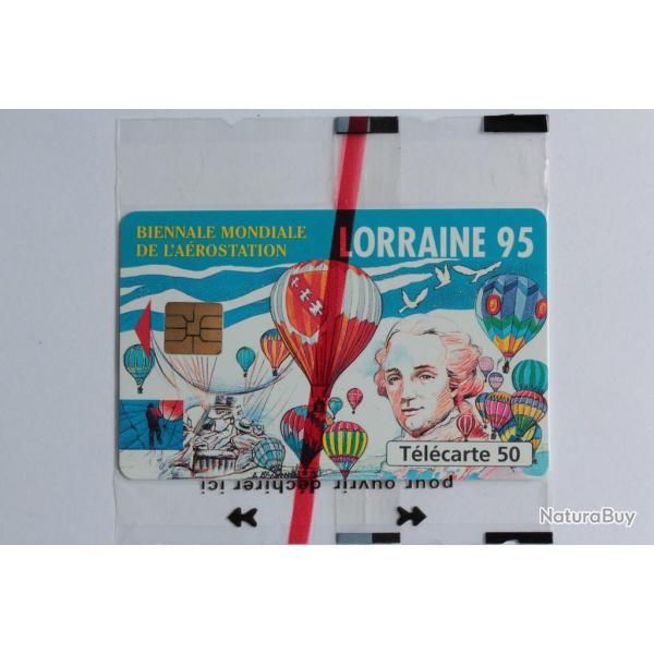 Tlcarte  puce France Lorraine 95 F566 NSB