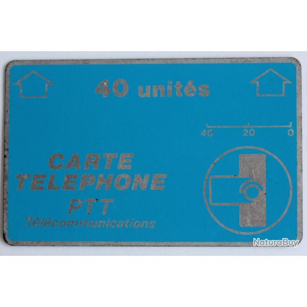 Tlcarte holographique France L&G Bleu 40 units A14