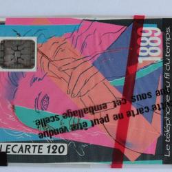 Télécarte à puce France Téléphone au fil du temps 120 U NSB