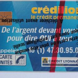 Télécarte à puce France Credilion 50 U 1989 NSB