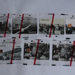Télécartes à puce Publiques Juin 1944 F474 à F479 NSB