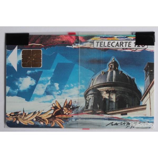 Tlcarte  puce France Publique La coupole 120 U F116C NSB