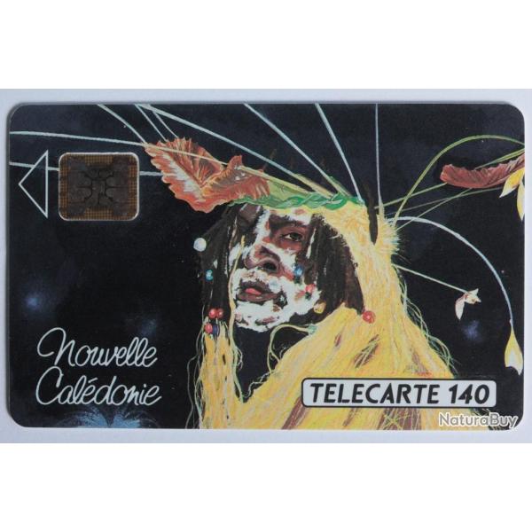 Tlcarte  puce Nouvelle-Caldonie Danseur 1992