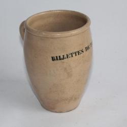 Pot grès vernissé Rillettes de Tours