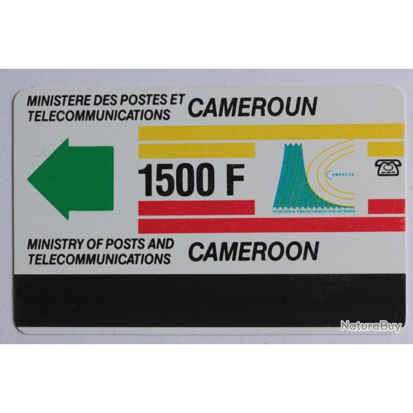 Tlcarte Autelca Cameroun 1500F second issue