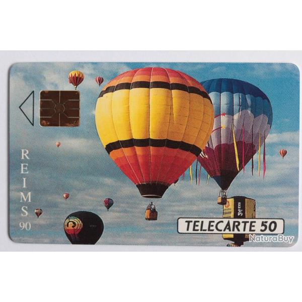 Tlcarte  puce France Prive Reims Championnat de France 1990