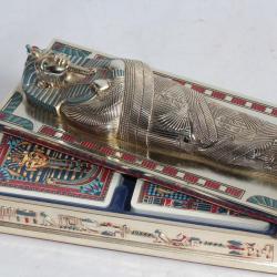 Double jeu de cartes The Treasures of Tutankhamun édition limitée