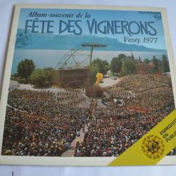 Vinyle 33T  Folk Album-souvenir De La Fête Des Vignerons Vevey