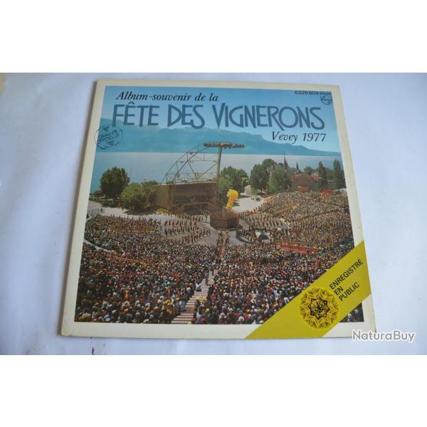 Vinyle 33T  Folk Album-souvenir De La Fte Des Vignerons Vevey
