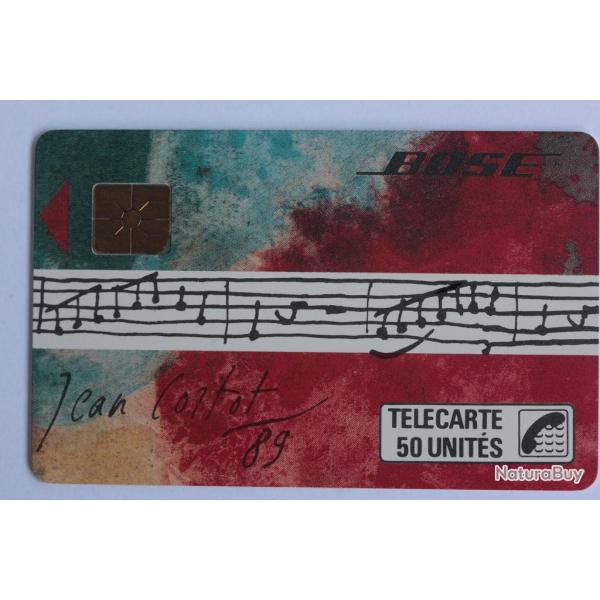 Tlcarte  puce France Prive Bose Tableau Jean Cortot 1989