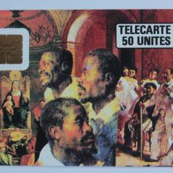 Télécarte à puce France Privée Louisiane Gospel 1989