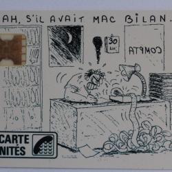 Télécarte à puce France Privée Macintosh M.G.I. 1989