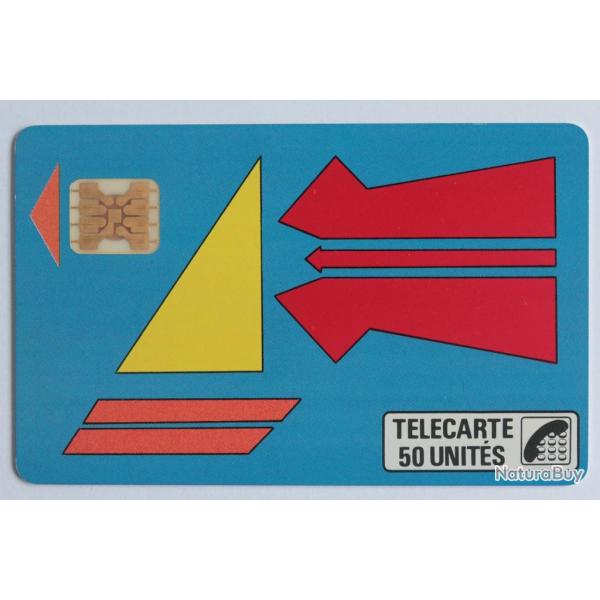 Tlcarte  puce France Prive Quilfen Location 1989