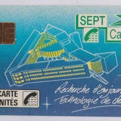 Télécarte à puce France Interne S.E.P.T. Caen 1988