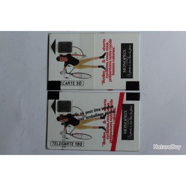 Tlcartes  puce France Monoprix 1989 NSB