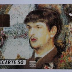 Télécarte à puce France Debussy Arsenal 1989 NF