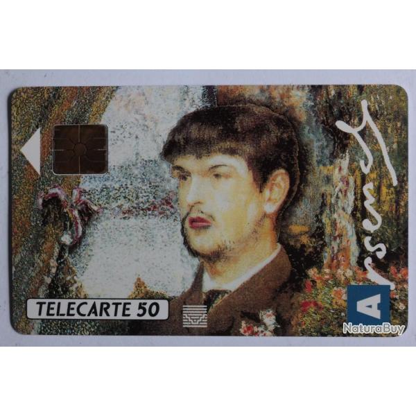 Tlcarte  puce France Debussy Arsenal 1989 NF