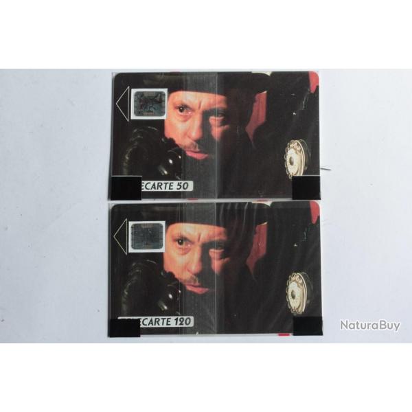 Tlcartes  puce France Serrault Cinma 1 1989 NSB