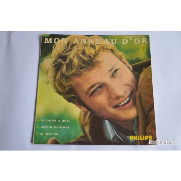 45 Tours Johnny Hallyday ?- Mon Anneau D'or
