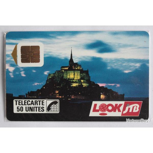 Tlcarte  puce France J.T.B. Mont St Michel 1989 NF