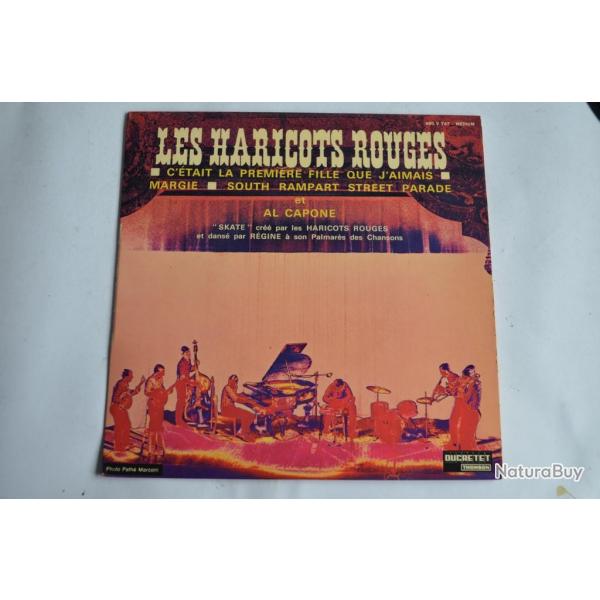 45 Tours Les Haricots Rouges ?- C'Etait La Premire Fille Que J'Aimais