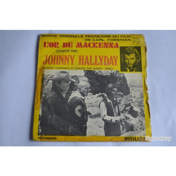 45 Tours Johnny Hallyday ?- L'Or De Mackenna