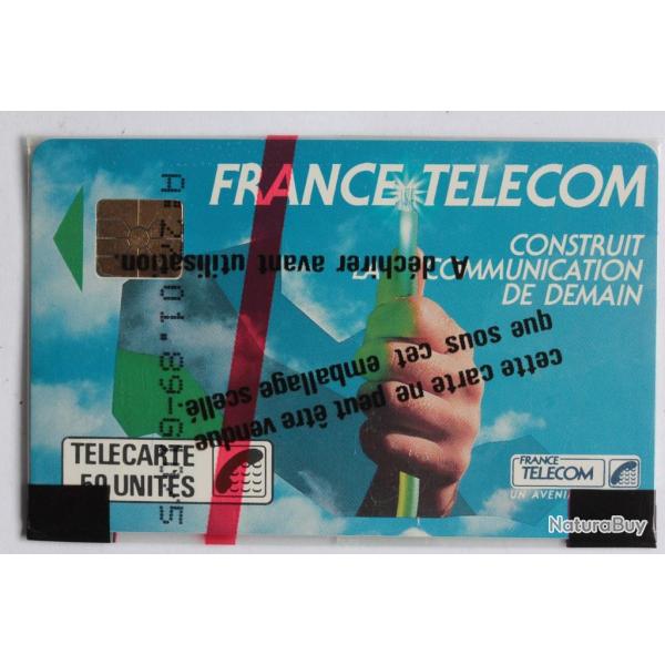Tlcarte  puce France Lille Fibre optique 50U 1989 NSB