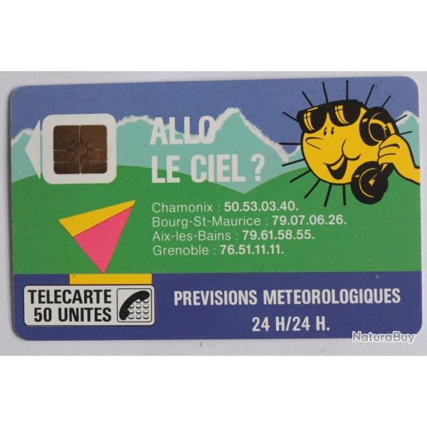 Tlcarte  puce France Allo le ciel 50U 1988