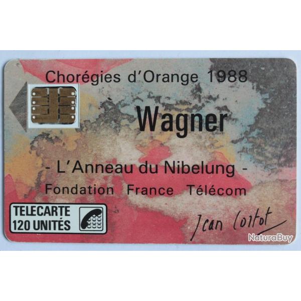 Tlcarte  puce France Wagner SC3 1988
