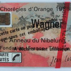 Télécarte à puce France Wagner SC4on 1988 NSB