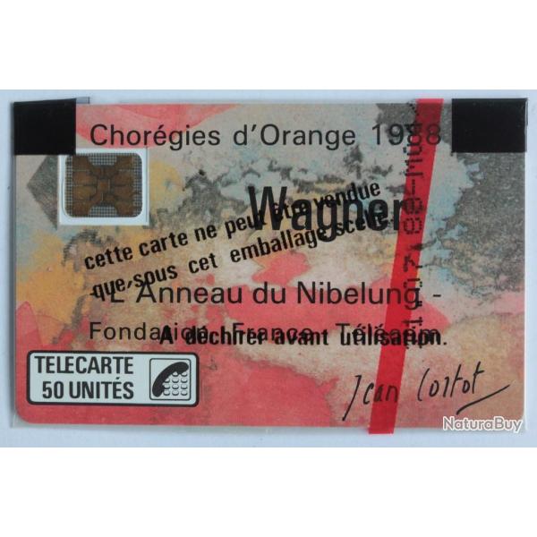 Tlcarte  puce France Wagner SC4on 1988 NSB