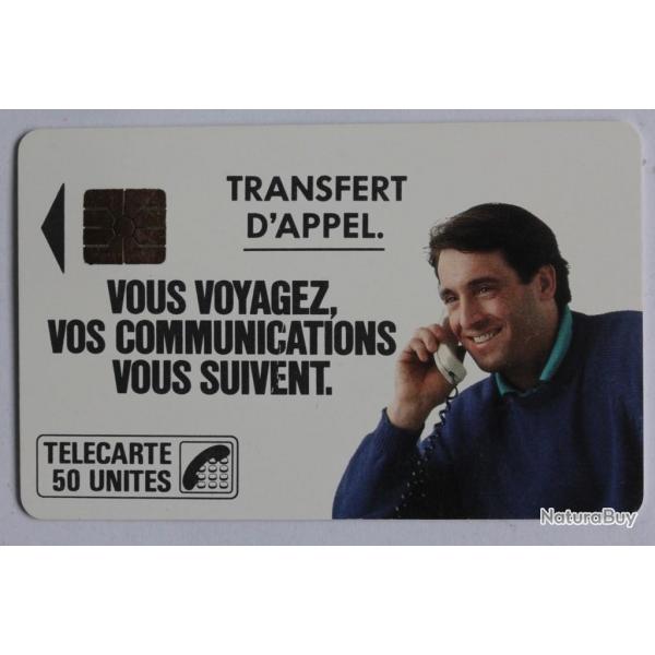 Tlcarte  puce France Transfert d'appel 50U 1988