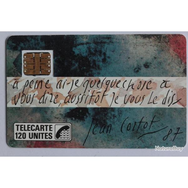 Tlcarte  puce France Jean Cortot 1987