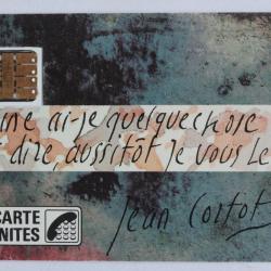 Télécarte à puce France Jean Cortot 1987