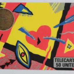 Télécarte à puce France Macif Toffe 50U BUL1 1987